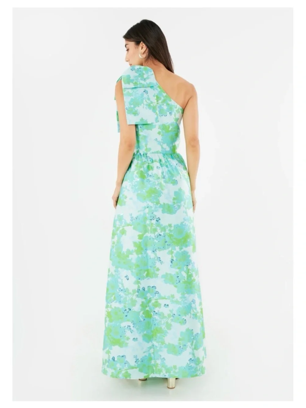 Abbey Glass Caroline Gown in Green - Large - Picture 4 of 7